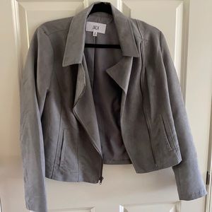 JACK/BB Dakota Faux Suede Moto Jacket